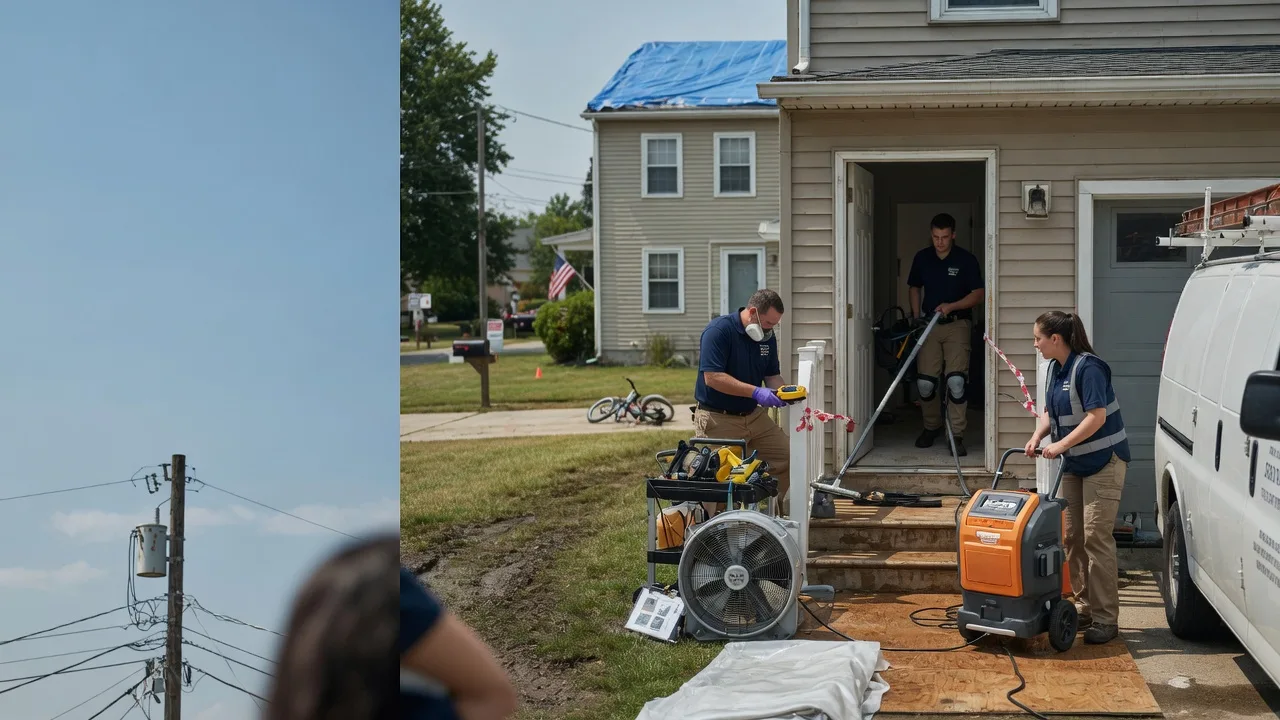 Water Damage Repair in Hope, KS near me